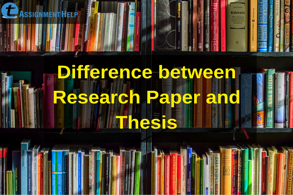 research and dissertation difference