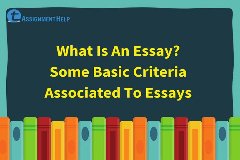 what does a essay need to have