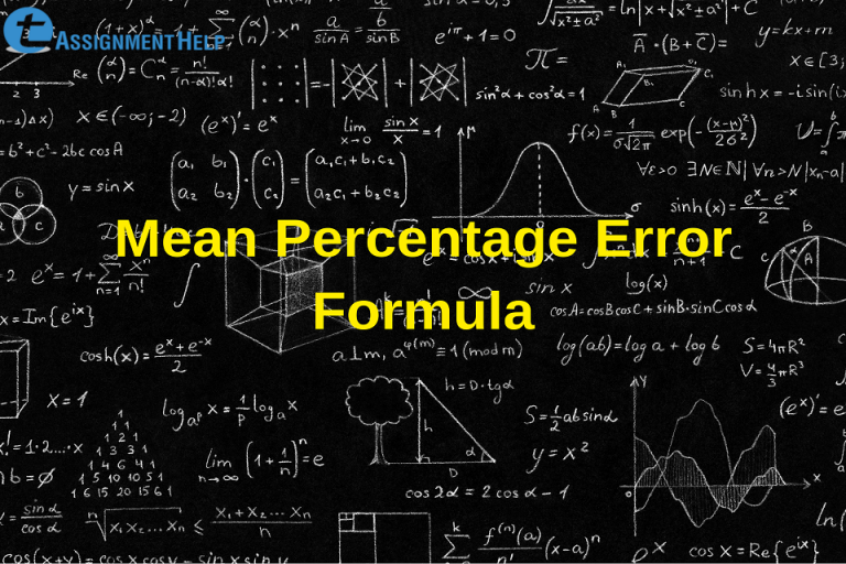 Mean Percentage Error Formula: A Statistical Analysis | Total ...