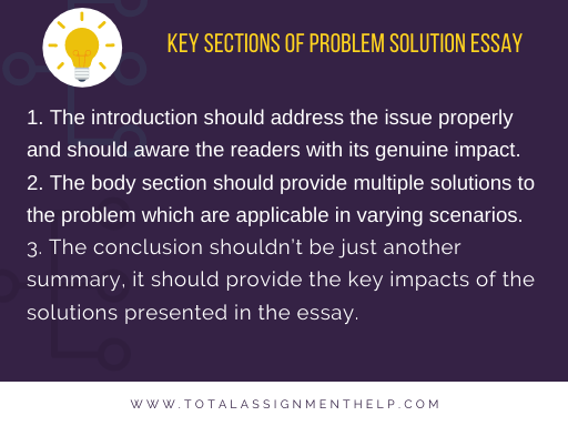 topics for essay providing solutions to a problem