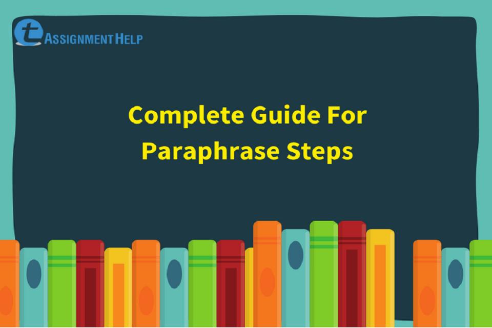 paraphrasing approach meaning