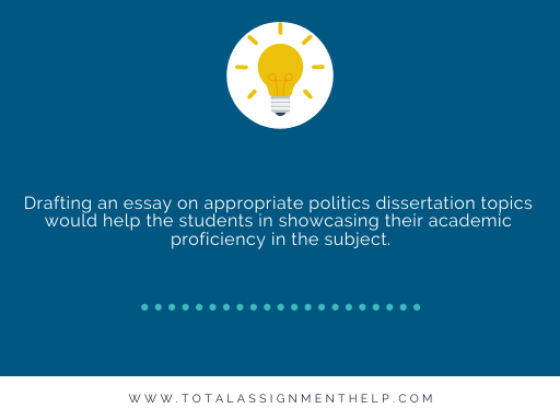 dissertation topics politics