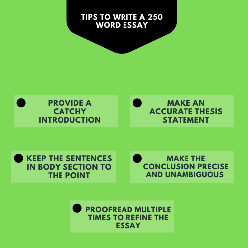 examples of 250 word essay