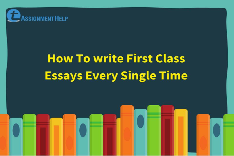 how to write a first class english literature essay