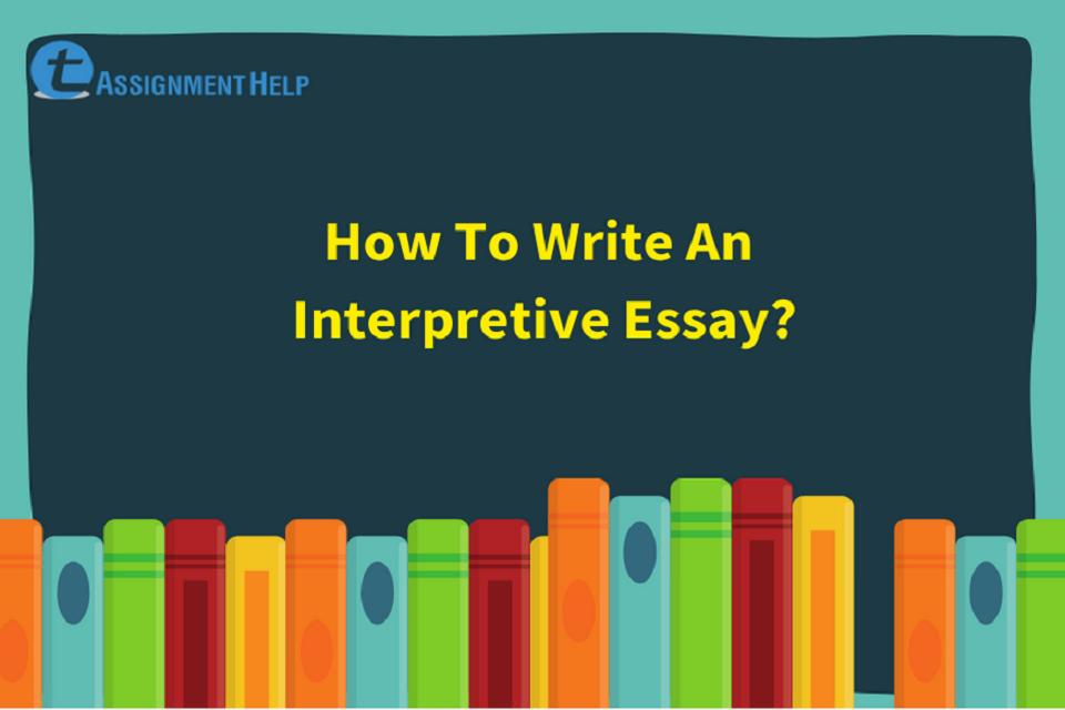interpretive essay examples