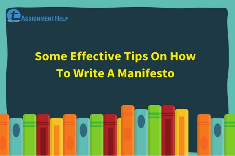 how do you write a manifesto essay