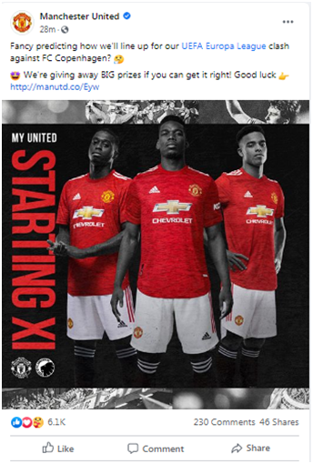 Social Media Strategy of Man Utd