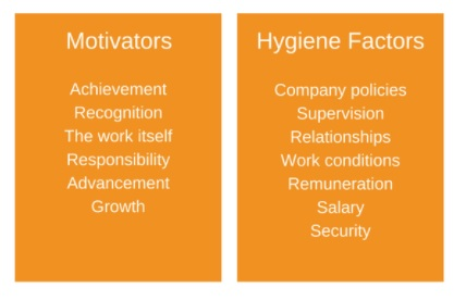 Two Factor Theory of Employee Motivation