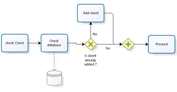 client information in BPM assignment