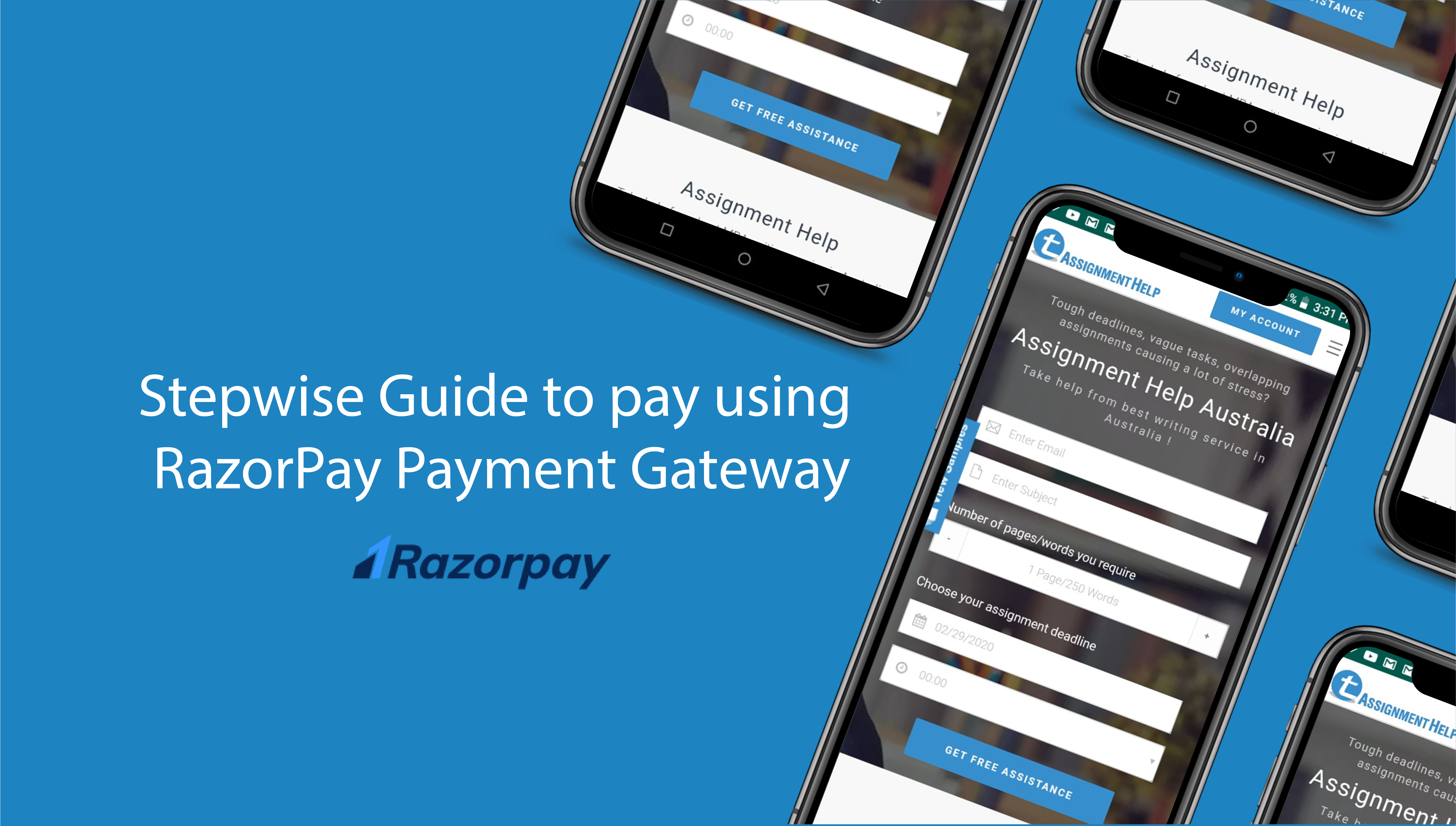 How to pay through Razorpay?